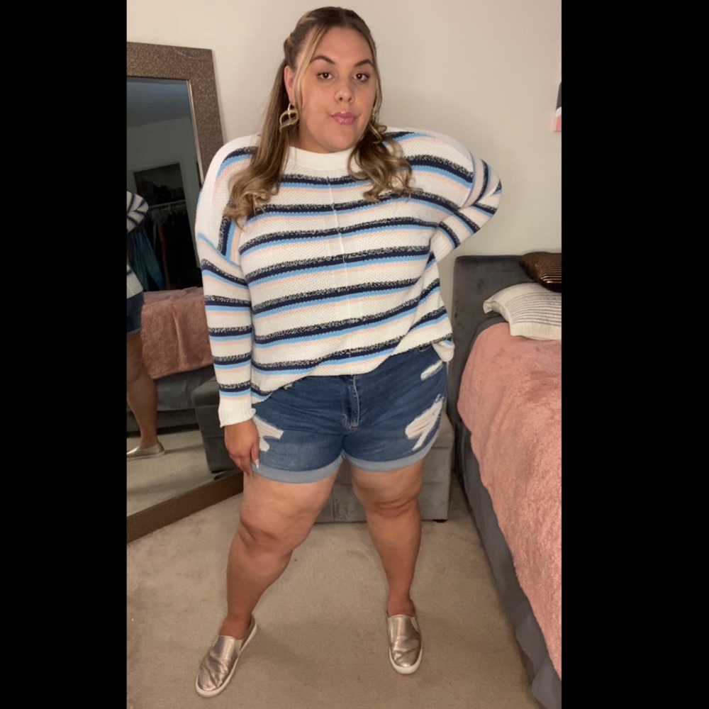 Loft Striped Sweater